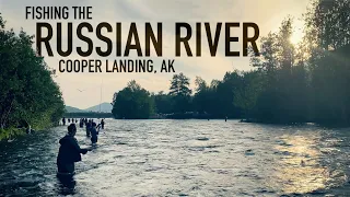 Combat Fishing for Salmon at the Russian-Kenai River Confluence