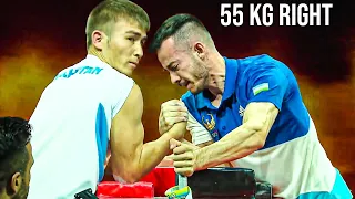 Men 55 kg Right World Armwrestling Championship 2023