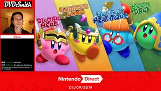 LIVE REACTION – Nintendo Direct (Sept 4, 2019)