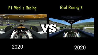 F1 Mobile Racing vs Real Racing 3 Graphic Comparison