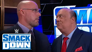 Heyman tries to create a Six-Man Tag Team Match at WrestleMania Backlash: SmackDown, April 29, 2022