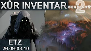 Destiny 2: Xur Standort & Inventar 29.09.2023 - 03.10.2023 Deutsch/German