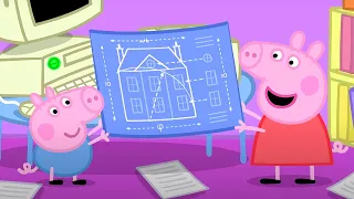 Peppa Pig Nederlands | De kerstman komt langs | Tekenfilm | Peppa de Big