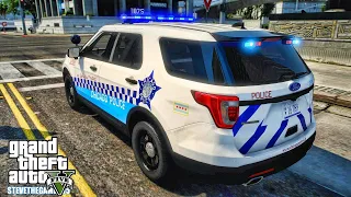 GTA 5  Mod City Patrol Wednesday| Chicago Pack| GTA 5 Lspdfr Mod| 4K