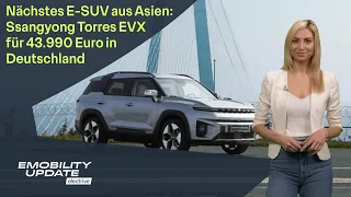 Koreanisches E-SUV Torres kommt nach Deutschland / Globus eröffnet Lade-Standort - eMobility Update