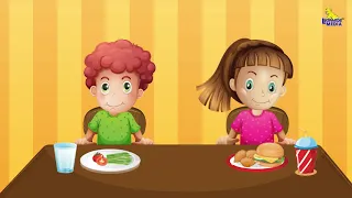 Jack Sprat could eat no fat | English Nursery Rhymes | English Kids Songs