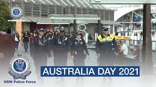Australia Day 2021 - NSW Police Force