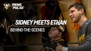 Sidney Crosby Meets Ethan McClean | Pittsburgh Penguins