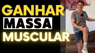 Treino de pernas e glúteos para ganhar massa muscular | EM CASA | Henrich Lima