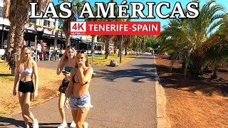 TENERIFE - PLAYA DE LAS AMÉRICAS | Check the Current Appearance 😎 4K Walk ● January 2024