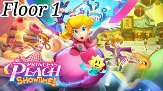 Princess Peach: Showtime! Sparkle Theater Floor 1 (All Levels & No Commentary Gameplay)