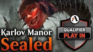 Qualifier Play-In #3 | Murders at Karlov Manor Sealed | Magic Arena