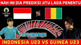 STY OPTIMIS❗INDONESIA VS GUINEA PLAY OFF OLIMPIADE PARIS 2024 PREDIKSI JITU PESULAP MERAH