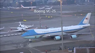 Air Force One, Two VC-25 at Zurich Airport