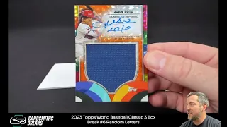 2023 Topps World Baseball Classic 3 Box Break #6