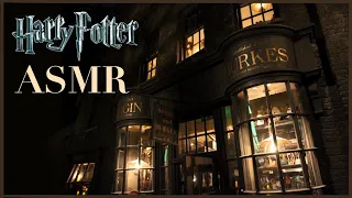 Rainy Night in Knockturn Alley - Harry Potter Ambiance  With Dialogues