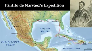 Panfilo de Narvaez - How many of the 600 members of the expedition survived?