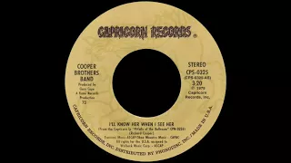 Cooper Brothers Band - I'll Know Her When I See Her (7" Version)