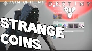 Destiny - "Strange Coin" Buy EXOTIC Weapons / Armor - Black Market Vendor