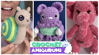 Crochet Plushies, Crochet Amigurumi Toys, Kawaii - TikTok Compilation 269 | @blu_llama