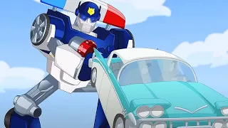 Чейз в процессе! | Rescue Bots | Детский мультфильм | Трансформеры для детей