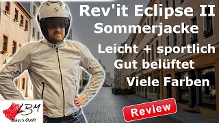 Rev'it Eclipse II im Test - Luftige Sommerjacke, lässig und sportlich