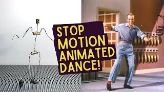 Fred Astaire dancing - stop motion animation