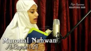 Female Qur'an Recitation Surah Albaqarah ayat 1-29| Qori Puja Syarma From Indonesia