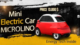 Amazing Mini Electric Car: MICROLINO 2.0 #price #small #EV #2023  #release #testdrive #interior