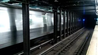 IND Subway: R68 D Express Trains@14th Street