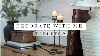 How to Style a Console Table    Decorate a Console Table with Me Step-by-Step