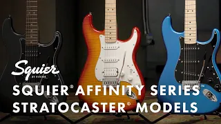 Exploring The Squier Affinity Series Stratocaster Models | Fender
