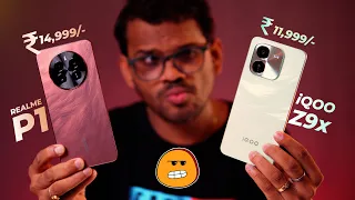 iQOO Z9x 5G vs Realme P1 5G - Best 5G Phones Under 15000 in India