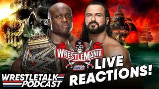 WWE WrestleMania 37 Night One LIVE REACTIONS! | WrestleTalk Podcast