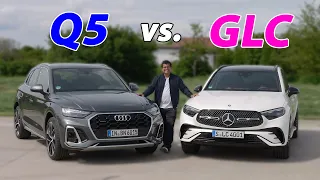 Mercedes GLC vs Audi Q5 SUV comparison REVIEW