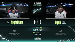 [2023 GSL S2] Ro.16 Group B Match3 NightMare vs ByuN