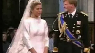 Wedding vows Prince Willem Alexander & Princess Maxima