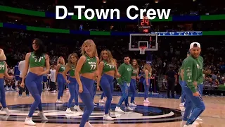 Dallas Mavs D-Town Crew (Dallas Mavericks Dancers) - NBA Dancers - 3/3/2022 dance performance