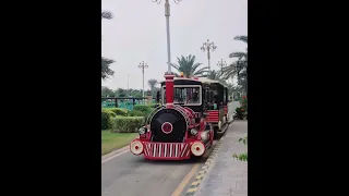 Train Ride🚆 At city housing multan  #youtubeshorts #viralreels #shorts