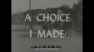 PEACE CORPS IN INDIA  "A CHOICE I MADE" 1966 PROMOTIONAL FILM  85434