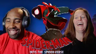 My Wife First Time Watching SPIDER-MAN: INTO THE SPIDER-VERSE