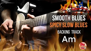 Backing track  12/8  -  Spicy Slow Blues in A minor (55 bpm)