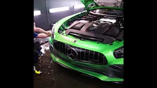 Mercedes Benz AMG GTR Full Body Matte Wrap