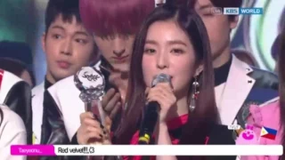 170217 Musicbank Today Winner REDVELVET Rookie Speech