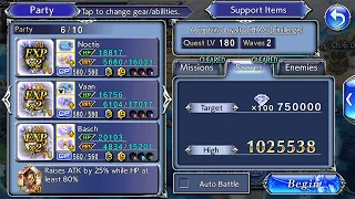 DFFOO Global | Lost Chapter | Basch | A Captain's Loyalty | Challenge Quest | Chaos