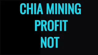 HOW NOT TO MAKE MONEY WITH CHIA FARMING FOR PROFIT | CHIA HDD Farming Explained