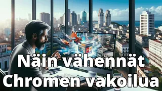 Chrome-selain vakoilee, näin vähennät sitä!