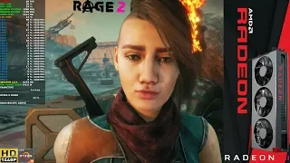 RAGE 2 MAX SETTINGS 1440p | RADEON VII LC | Ryzen 9 3900X 4.5GHz CCD