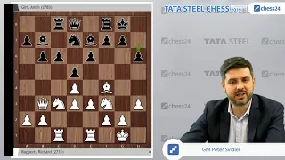 Rapport-Giri, Tata Steel Chess 2019: Svidler's Game of the Day