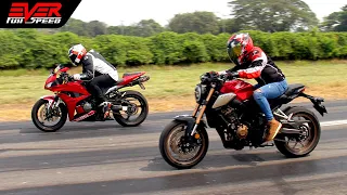 DUELOS de HONDAS 🔥 CB 650R 🆚 CBR 600RR 🆚 Africa Twin 🆚 CB1000R 🔥 DRAG RACING 🔥 Track Times 2022